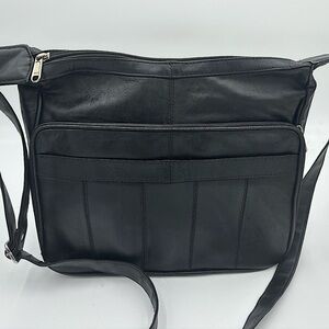Genuine Leather Made in India All Purpose Utility Crossbody Bag
